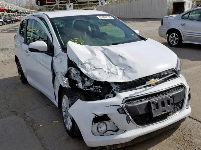 KL8CD6SA0GC617555 - 2016 CHEVROLET SPARK 1LT WHITE photo 1