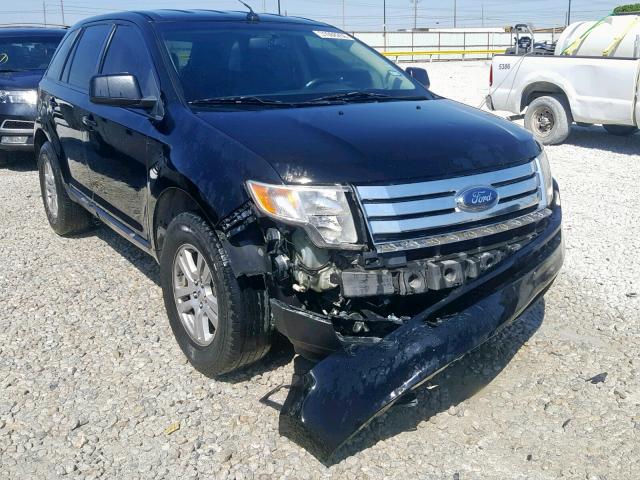 2FMDK38C97BA53926 - 2007 FORD EDGE SEL BLACK photo 1