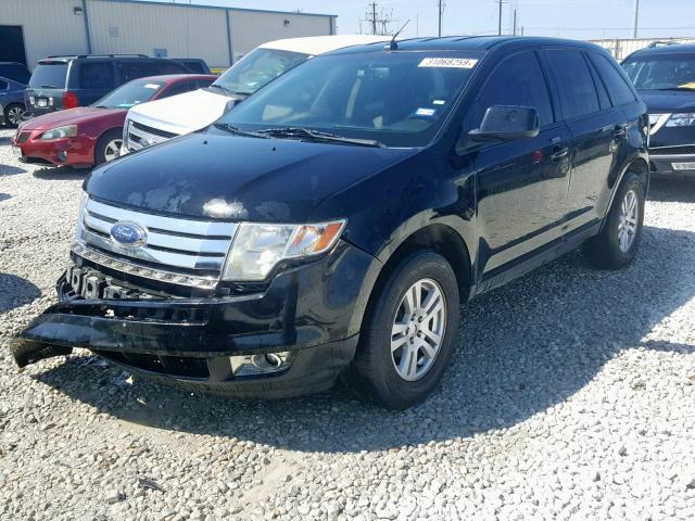 2FMDK38C97BA53926 - 2007 FORD EDGE SEL BLACK photo 2