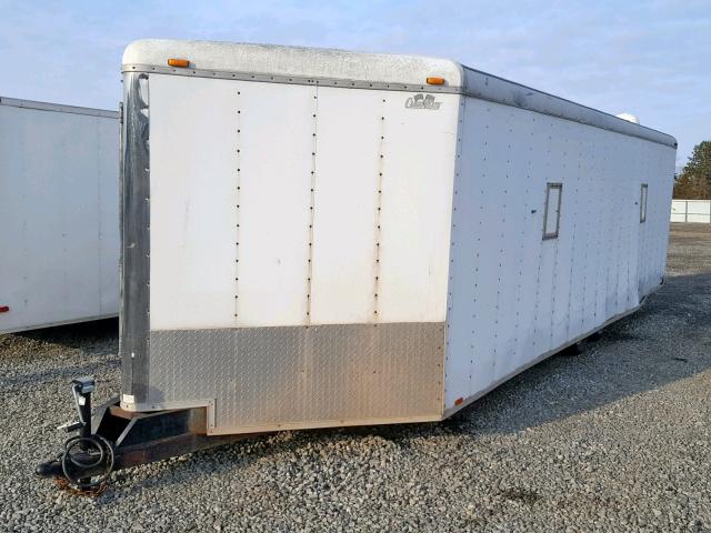 4X4TSED28YN022353 - 2000 CARGO TRAILER WHITE photo 2