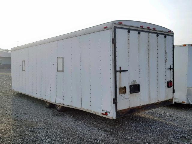 4X4TSED28YN022353 - 2000 CARGO TRAILER WHITE photo 3