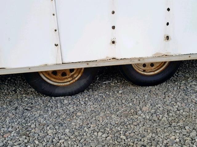 4X4TSED28YN022353 - 2000 CARGO TRAILER WHITE photo 8