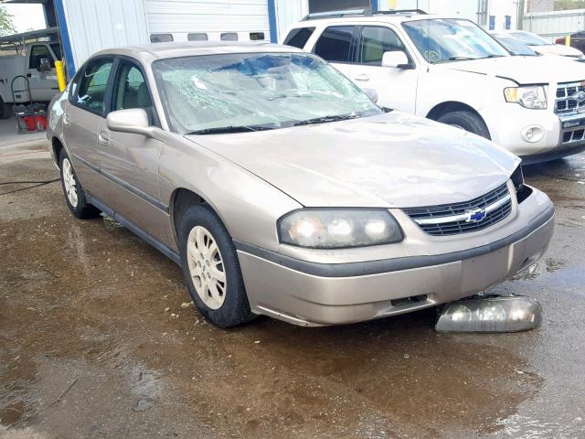 2G1WF52E039101041 - 2003 CHEVROLET IMPALA TAN photo 1