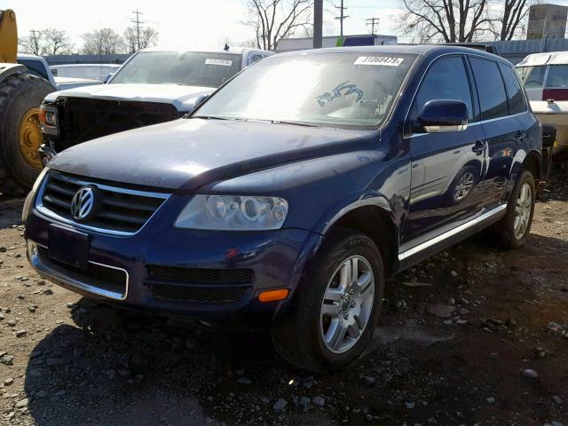 WVGZM77LX6D001769 - 2006 VOLKSWAGEN TOUAREG 4. BLUE photo 2