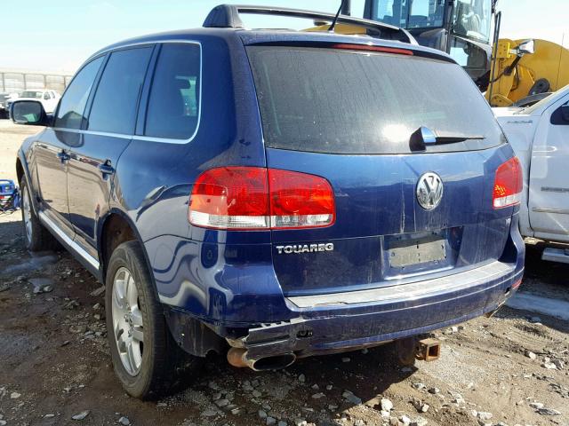 WVGZM77LX6D001769 - 2006 VOLKSWAGEN TOUAREG 4. BLUE photo 3