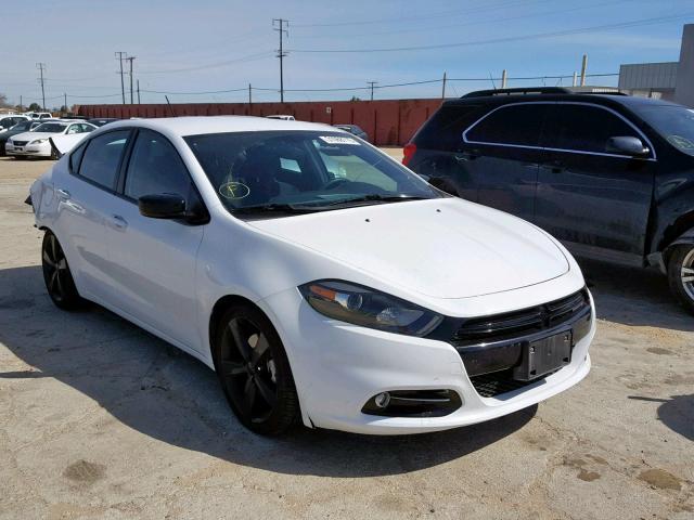 1C3CDFBB2ED914628 - 2014 DODGE DART SXT WHITE photo 1