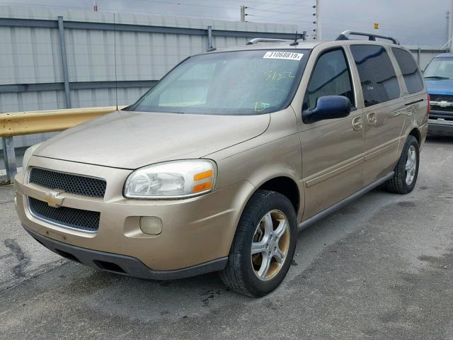 1GNDV33L55D249640 - 2005 CHEVROLET UPLANDER L 金色 照片 2