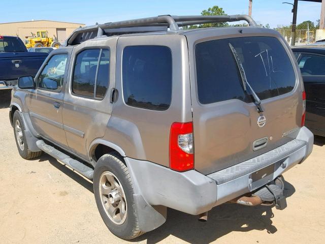 5N1MD28Y84C631736 - 2004 NISSAN XTERRA SE GOLD photo 3