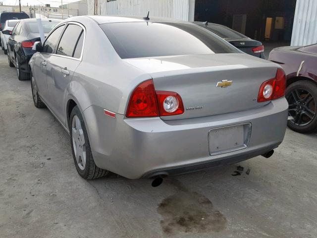 1G1ZJ57798F219206 - 2008 CHEVROLET MALIBU 2LT SILVER photo 3