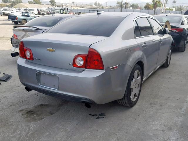 1G1ZJ57798F219206 - 2008 CHEVROLET MALIBU 2LT SILVER photo 4