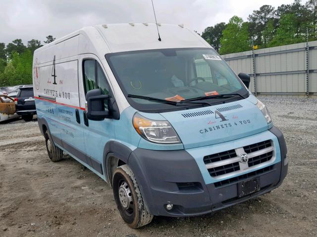 3C6TRVDG3EE120808 - 2014 RAM PROMASTER WHITE photo 1