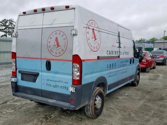 3C6TRVDG3EE120808 - 2014 RAM PROMASTER WHITE photo 4