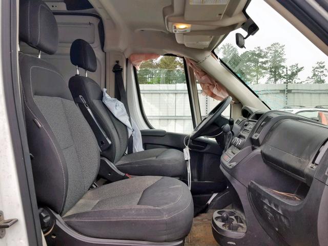 3C6TRVDG3EE120808 - 2014 RAM PROMASTER WHITE photo 5