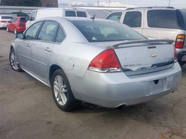 2G1WC5EM6A1164393 - 2010 CHEVROLET IMPALA LTZ SILVER photo 3