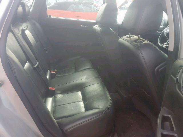 2G1WC5EM6A1164393 - 2010 CHEVROLET IMPALA LTZ SILVER photo 6