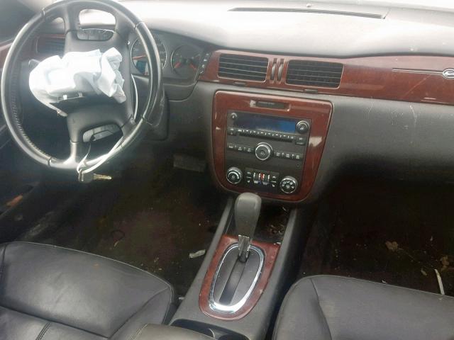 2G1WC5EM6A1164393 - 2010 CHEVROLET IMPALA LTZ SILVER photo 9