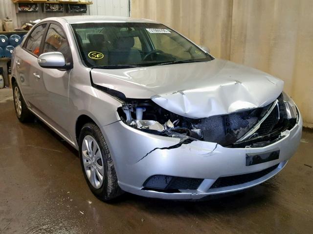 KNAFU4A20A5874078 - 2010 KIA FORTE EX SILVER photo 1