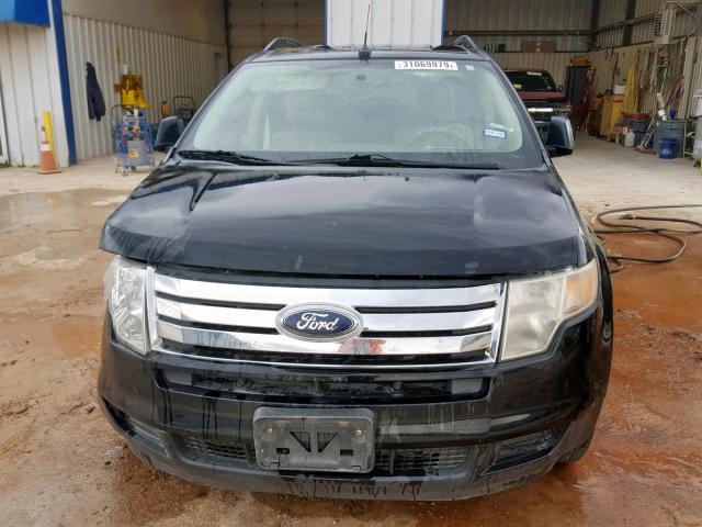 2FMDK36C59BA96973 - 2009 FORD EDGE SE BLACK photo 9