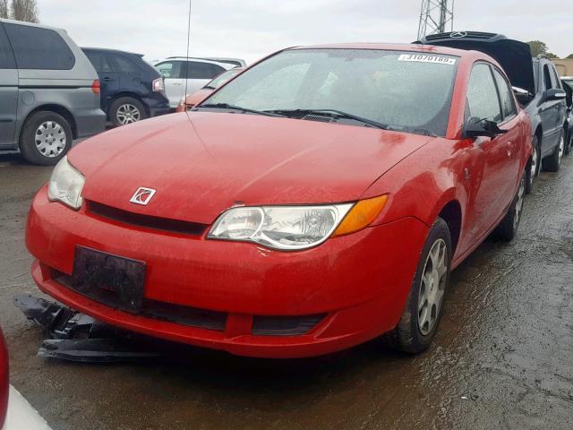 1G8AN12F25Z173397 - 2005 SATURN ION LEVEL RED photo 2