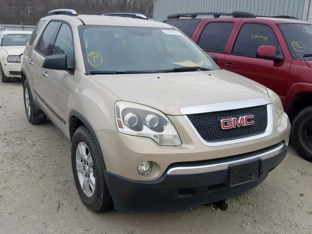 1GKEV13D99J109340 - 2009 GMC ACADIA SLE TAN photo 1