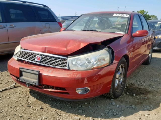 1G8JU54F63Y528503 - 2003 SATURN L200 RED photo 2