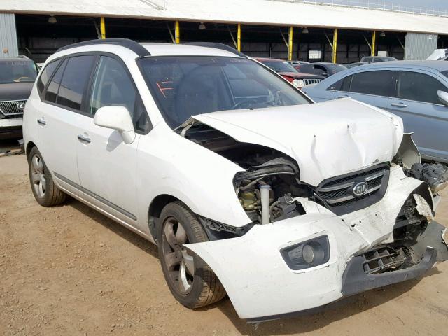 KNAFG526387156098 - 2008 KIA RONDO LX WHITE photo 1