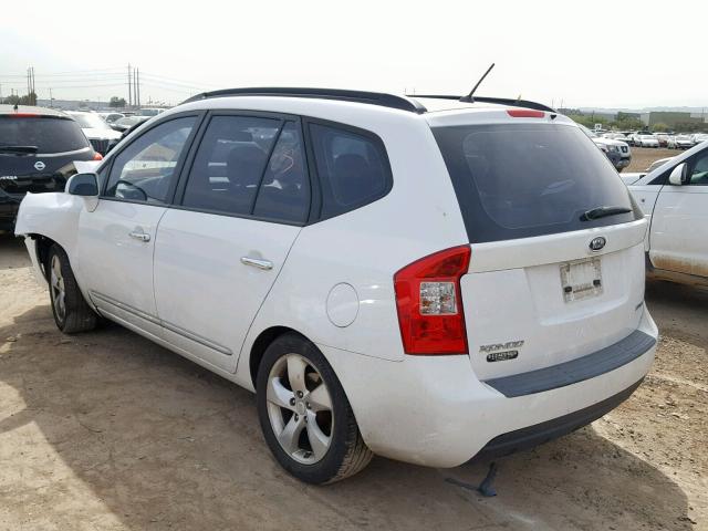 KNAFG526387156098 - 2008 KIA RONDO LX WHITE photo 3