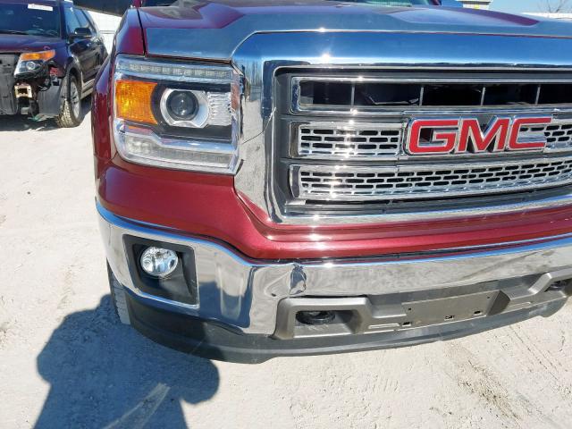 3GTU2VEC3EG510809 - 2014 GMC SIERRA K1500 SLT  photo 9