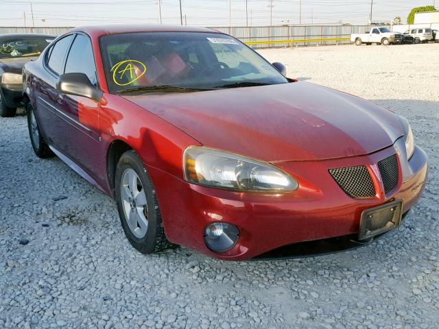 2G2WP552761135104 - 2006 PONTIAC GRAND PRIX MAROON photo 1