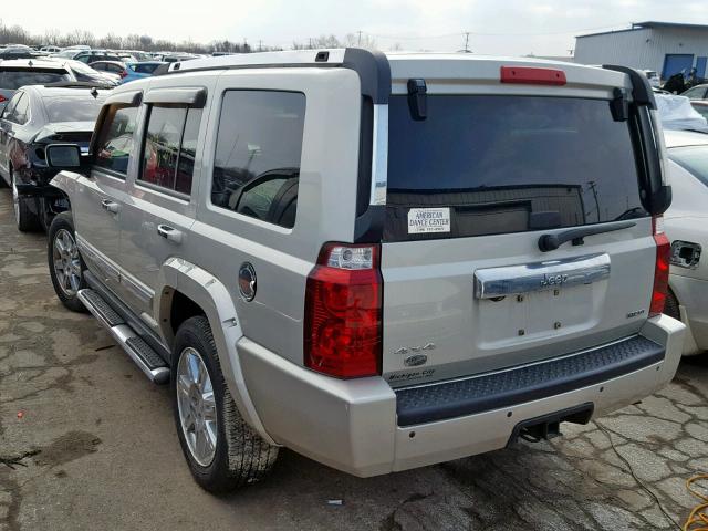 1J8HG68208C210558 - 2008 JEEP COMMANDER 棕色 照片 3