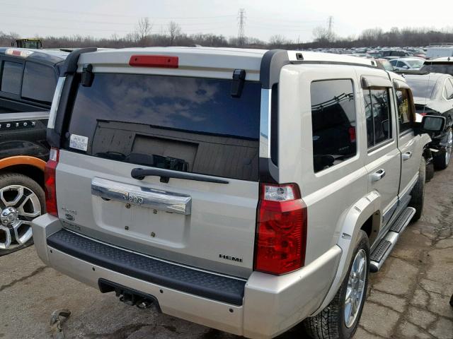 1J8HG68208C210558 - 2008 JEEP COMMANDER 棕色 照片 4