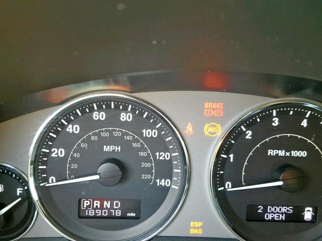 1J8HG68208C210558 - 2008 JEEP COMMANDER 棕色 照片 8