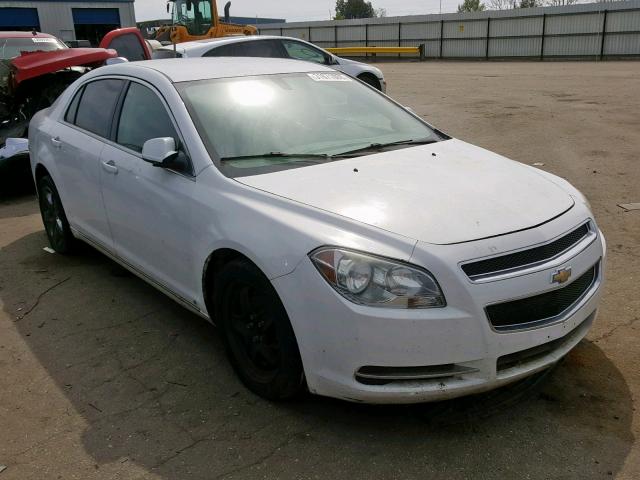 1G1ZH57B19F244232 - 2009 CHEVROLET MALIBU 1LT WHITE photo 1