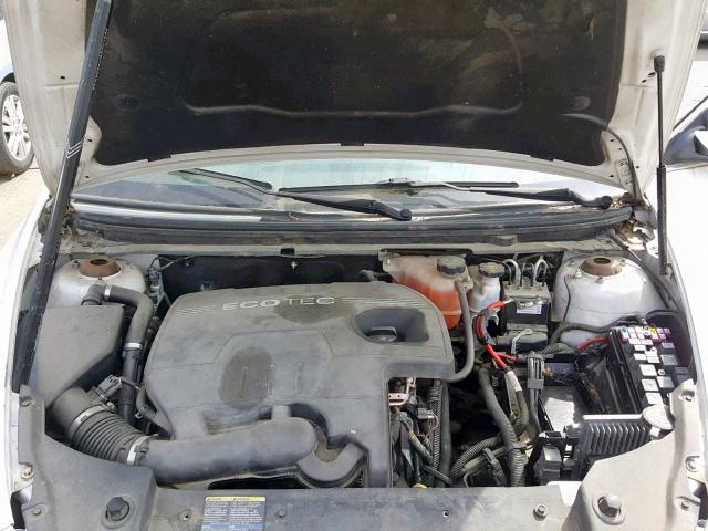 1G1ZH57B19F244232 - 2009 CHEVROLET MALIBU 1LT WHITE photo 7