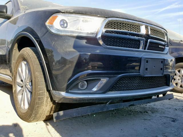 1C4RDJAG4FC240463 - 2015 DODGE DURANGO SX BLACK photo 9