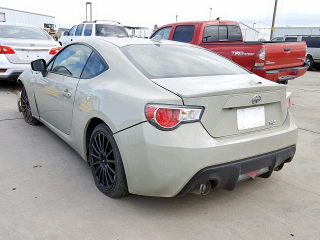 JF1ZNAA18G8706124 - 2016 TOYOTA SCION FR-S WHITE photo 3