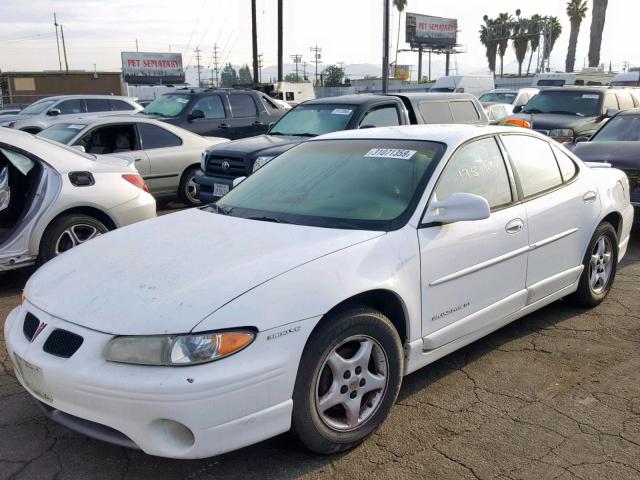 1G2WP52K5WF243511 - 1998 PONTIAC GRAND PRIX WHITE photo 2