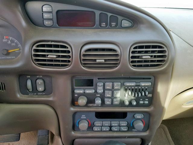 1G2WP52K5WF243511 - 1998 PONTIAC GRAND PRIX WHITE photo 9