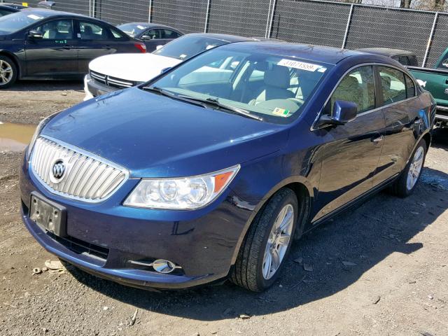 1G4GC5ED3BF173215 - 2011 BUICK LACROSSE C BLUE photo 2