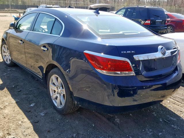 1G4GC5ED3BF173215 - 2011 BUICK LACROSSE C BLUE photo 3