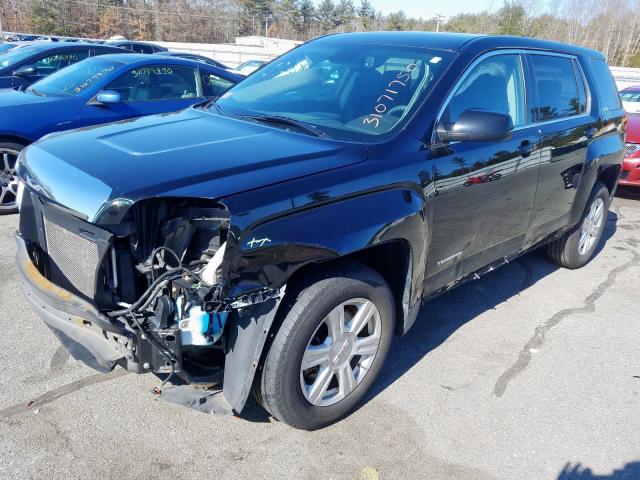 2GKALMEK5F6349379 - 2015 GMC TERRAIN SLE  photo 2