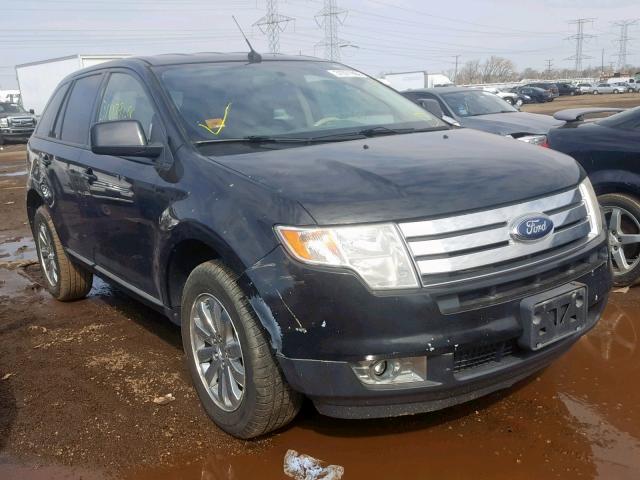 2FMDK3JC2ABA43983 - 2010 FORD EDGE SEL BLACK photo 1