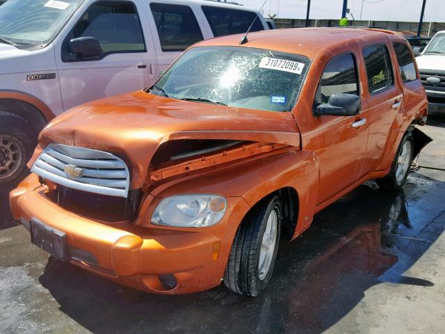 3GNDA13D16S655473 - 2006 CHEVROLET HHR LS Naranja foto 2