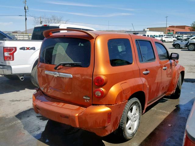 3GNDA13D16S655473 - 2006 CHEVROLET HHR LS Naranja foto 4