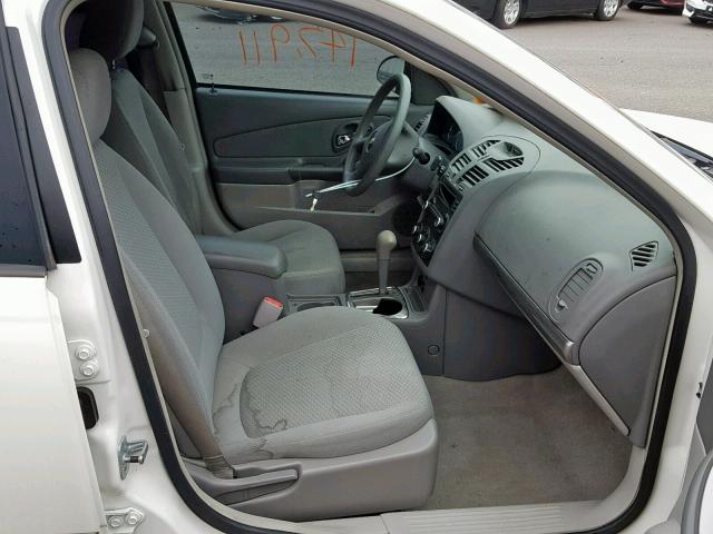 1G1ZS58F08F100950 - 2008 CHEVROLET MALIBU LS WHITE photo 5