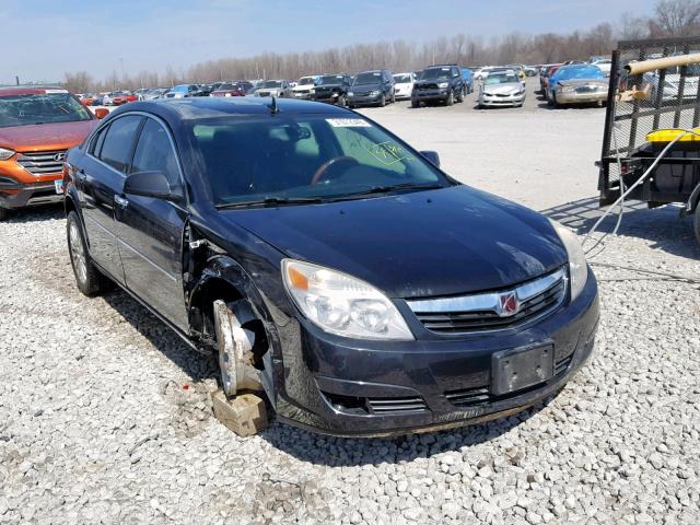 1G8ZV57798F221382 - 2008 SATURN AURA XR BLACK photo 1