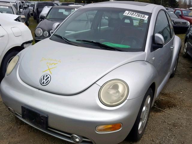 3VWCC21C5YM456588 - 2000 VOLKSWAGEN NEW BEETLE თეთრი ფოტო 2