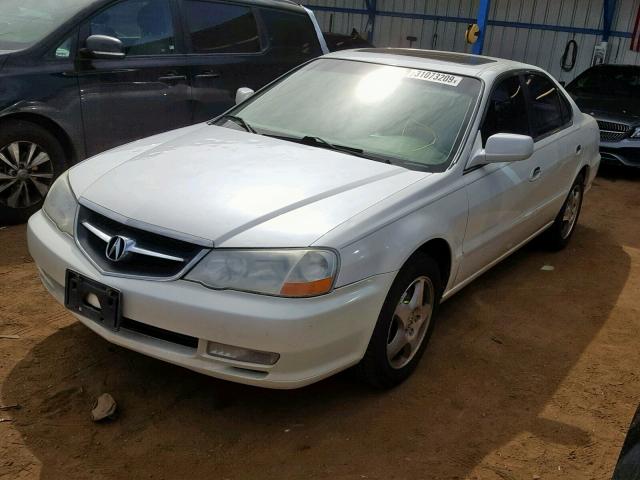 19UUA56623A086662 - 2003 ACURA 3.2TL WHITE photo 2