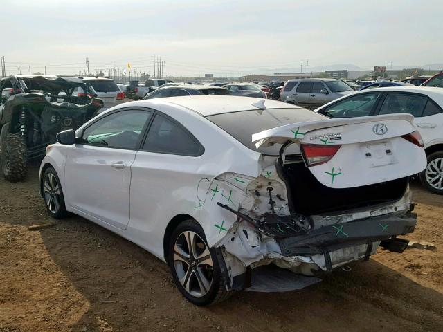 KMHDH6AH9EU024052 - 2014 HYUNDAI ELANTRA CO WHITE photo 3