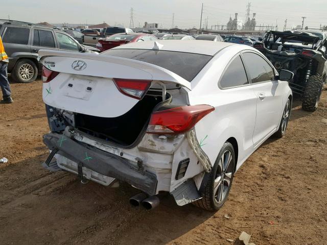 KMHDH6AH9EU024052 - 2014 HYUNDAI ELANTRA CO WHITE photo 4